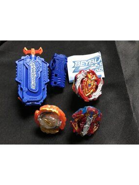Hasbro Beyblade Burst QuadDrive Lot Launcher 3+ Tops Parts Extras Damaged Box